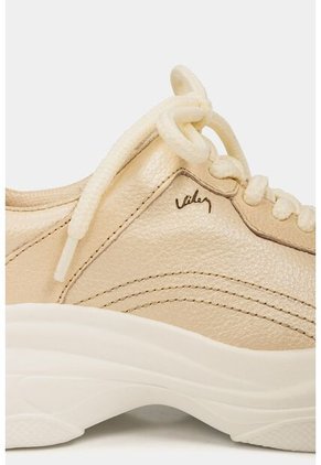 Tenis Plataforma Mori De Cuero Para Mujer Combinados Dorado Tenis Plataforma Mori De Cuero Para Mujer Combinados Dorado 37 Vélez