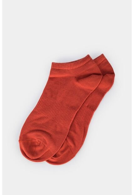 Calcetín Tobillera En Algodón Para Hombre Frambuesa Calcetín Tobillera En Algodón Para Hombre Frambuesa Terracota XS VÉLEZ