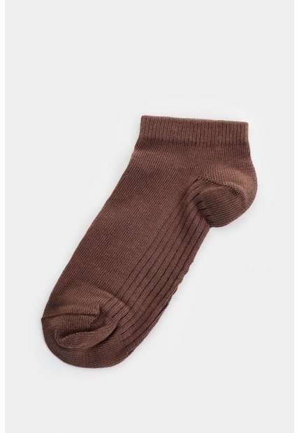 Calcetines Tobilleros Lines 3 De Algodón Para Hombre Detalle Acanalado Calcetines Tobilleros Lines 3 De Algodón Para Hombre Detalle Acanalado Cafe XS VÉLEZ