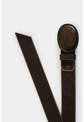 Cinturón Unifaz De Cuero Aspecto Vintage Para Mujer Soren Cinturón Unifaz De Cuero Aspecto Vintage Para Mujer Soren Cafe XL VÉLEZ