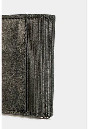 Porta Billetes En Cuero Envejecido Para Hombre Mora Porta Billetes En Cuero Envejecido Para Hombre Mora Negro VÉLEZ