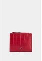 Billetera Golden De Cuero Para Mujer Grabado Billetera Golden De Cuero Para Mujer Grabado Rojo VÉLEZ de Vélez