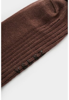 Calcetines Tobilleros Lines 3 De Algodón Para Hombre Detalle Acanalado Calcetines Tobilleros Lines 3 De Algodón Para Hombre Detalle Acanalado Cafe XS VÉLEZ
