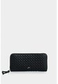 Billetera Porta Chequera De Cuero Para Mujer Astra Billetera Porta Chequera De Cuero Para Mujer Astra Negro VÉLEZ de Vélez