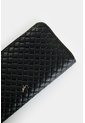 Billetera Porta Chequera De Cuero Para Mujer Astra Billetera Porta Chequera De Cuero Para Mujer Astra Negro VÉLEZ de Vélez