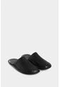 Slipper Tejido En Cuero Para Hombre Confort Slipper Tejido En Cuero Para Hombre Confort Negro 44 VÉLEZ de Vélez