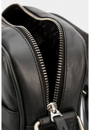 Bolso Manos Libres Remin De Cuero Negro Bolso Manos Libres Remin De Cuero Negro Vélez