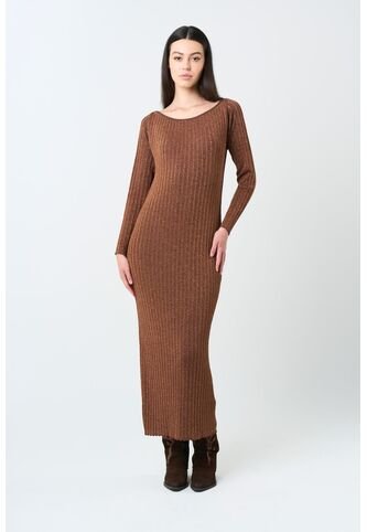 Vestido Tejido Silueta Ajustada Para Mujer Gael Vestido Tejido Silueta Ajustada Para Mujer Gael Bronce 10 VÉLEZ Vélez