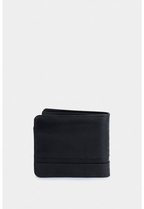 Billetera Paled De Cuero Para Hombre Casual Billetera Paled De Cuero Para Hombre Casual Negro VÉLEZ