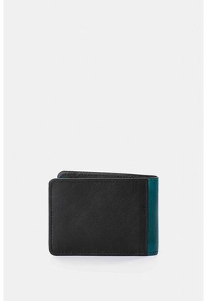 Billetera De Cuero Para Hombre Oroa Billetera De Cuero Para Hombre Oroa Negro VÉLEZ