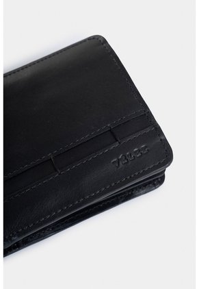 Billetera Paled De Cuero Para Hombre Casual Billetera Paled De Cuero Para Hombre Casual Negro VÉLEZ