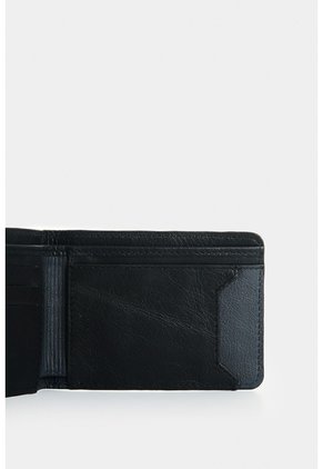 Billetera De Cuero Para Hombre Sienna Billetera De Cuero Para Hombre Sienna Negro VÉLEZ