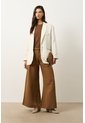 Pantalón Loa Palazzo Tiro Alto Para Mujer Pantalón Loa Palazzo Tiro Alto Para Mujer Miel 12 VÉLEZ de Vélez