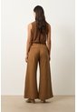 Pantalón Loa Palazzo Tiro Alto Para Mujer Pantalón Loa Palazzo Tiro Alto Para Mujer Miel 12 VÉLEZ de Vélez