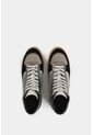 Tenis Tipo Bota Magena De Cuero Para Mujer Acabado Vintage Tenis Tipo Bota Magena De Cuero Para Mujer Acabado Vintage Negro 37 VÉLEZ de Vélez