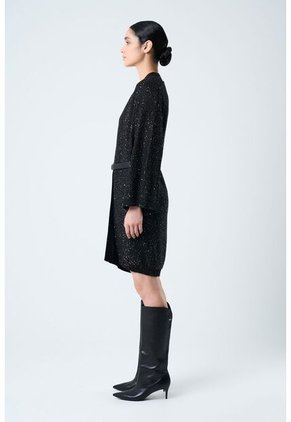 Cardigan Antares Para Mujer Tejido Cardigan Antares Para Mujer Tejido Negro L VÉLEZ