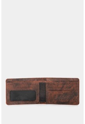 Billetera Trekking De Cuero Para Hombre Con Acabado Artesanal Billetera Trekking De Cuero Para Hombre Con Acabado Artesanal Brandy Vélez