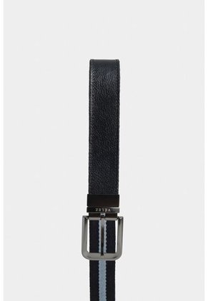 Cinturón Doble Faz Alava De Reata Y Cuero Para Hombre Punta Trapecio Cinturón Doble Faz Alava De Reata Y Cuero Para Hombre Punta Trapecio Negro 34 Vélez