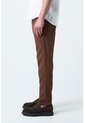 Pantalón Aron En Lino Para Hombre Ribete Cuero Pantalón Aron En Lino Para Hombre Ribete Cuero Tabaco 32 VÉLEZ de Vélez