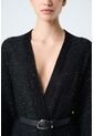 Cardigan Antares Para Mujer Tejido Cardigan Antares Para Mujer Tejido Negro L VÉLEZ de Vélez