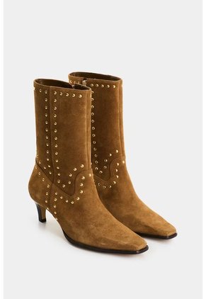 Botas Cuzco En Gamuza Para Mujer Botas Cuzco En Gamuza Para Mujer Miel 36 VÉLEZ
