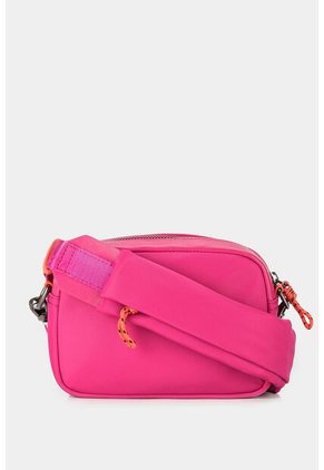 Manos Libres Urban Taxxo De Lona Por Cuero Para Mujer Cargadera Ajustable Y Removible Manos Libres Urban Taxxo De Lona Por Cuero Para Mujer Cargadera Ajustable Y Removible Fucsia Vélez