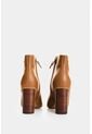 Botines Agata De Cuero Para Mujer Silueta Punta Botines Agata De Cuero Para Mujer Silueta Punta Miel 34 VÉLEZ de Vélez
