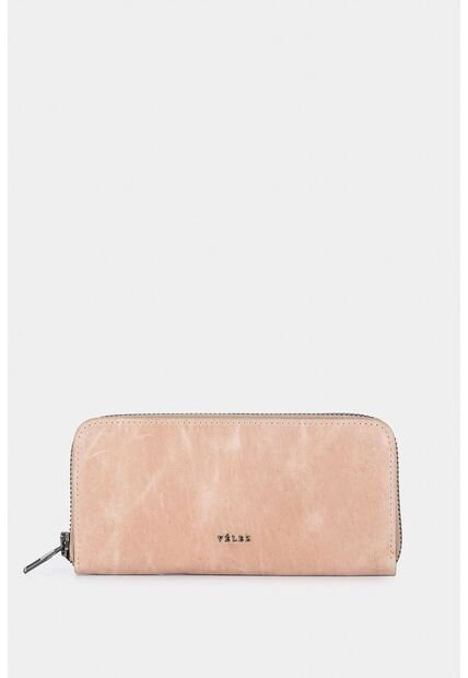 Billetera Porta Chequera Vesubio De Cuero Para Mujer Efecto Tamponado Billetera Porta Chequera Vesubio De Cuero Para Mujer Efecto Tamponado Kaky Vélez