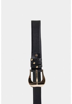 Cinturón Unifaz De Cuero Pasadores Cinturón Unifaz De Cuero Pasadores Negro M VÉLEZ