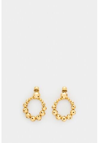 Aretes Metálicos Encore Aretes Metálicos Encore Dorado VÉLEZ Vélez