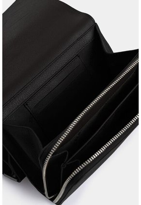 Manos Libres Mini Abi De Cuero Para Mujer Estructurado Manos Libres Mini Abi De Cuero Para Mujer Estructurado Negro VÉLEZ