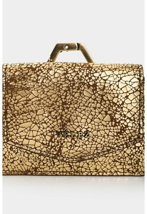 Portadocumentos De Cuero Folia Para Mujer Arabia Portadocumentos De Cuero Folia Para Mujer Arabia Dorado VÉLEZ