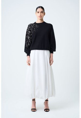 Falda Casiopea Para Mujer Largo Midi Falda Casiopea Para Mujer Largo Midi Blanco 12 VÉLEZ Vélez