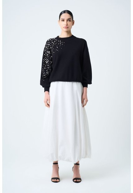 Falda Casiopea Para Mujer Largo Midi Falda Casiopea Para Mujer Largo Midi Blanco 12 VÉLEZ