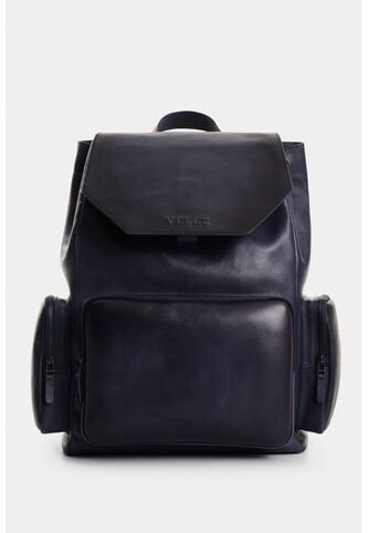 Morral Liora De Cuero Para Hombre Acabado Vintage Morral Liora De Cuero Para Hombre Acabado Vintage Azul Oscuro VÉLEZ Vélez