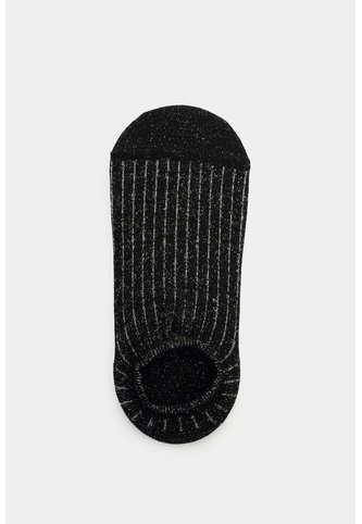 Calcetines Tipo Baleta En Algodón Con Lúrex Para Mujer Savia Calcetines Tipo Baleta En Algodón Con Lúrex Para Mujer Savia Negro XS VÉLEZ Vélez
