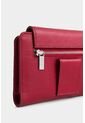 Billetera Bravo De Cuero Para Mujer Corte Hexagonal Billetera Bravo De Cuero Para Mujer Corte Hexagonal Rojo Vélez de Vélez