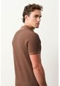 Polo Manga Corta Draco 2.0 Tejida Para Hombre Texturizada Polo Manga Corta Draco 2.0 Tejida Para Hombre Texturizada Tabaco S VÉLEZ de Vélez