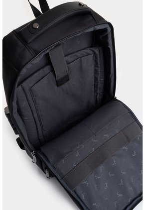 Tula Morral Nolan De Lona Y Cuero Para Hombre Estilo Utilitario Tula Morral Nolan De Lona Y Cuero Para Hombre Estilo Utilitario Negro VÉLEZ