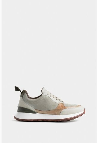 Tenis Aurora De Cuero Pelo Para Mujer Detalle Folia Tenis Aurora De Cuero Pelo Para Mujer Detalle Folia Blanco 39 VÉLEZ Vélez