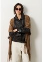Cárdigan Tipo Poncho Tejido Para Mujer Quena Cárdigan Tipo Poncho Tejido Para Mujer Quena Miel S VÉLEZ de Vélez