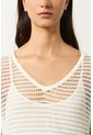 Vestido Maxi Tejido Ica Para Mujer Vestido Maxi Tejido Ica Para Mujer Crema 12 VÉLEZ de Vélez