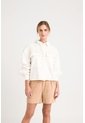 Chaqueta Oversized Iris En Lino Para Mujer Almilla Tejida Chaqueta Oversized Iris En Lino Para Mujer Almilla Tejida Crema S VÉLEZ de Vélez