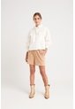 Chaqueta Oversized Iris En Lino Para Mujer Almilla Tejida Chaqueta Oversized Iris En Lino Para Mujer Almilla Tejida Crema S VÉLEZ de Vélez