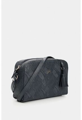 Manos Libres Verona De Cuero Para Mujer Grabado Placa Palmera Manos Libres Verona De Cuero Para Mujer Grabado Placa Palmera Azul Oscuro VÉLEZ