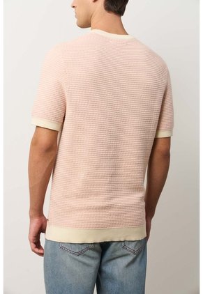 Camiseta Tejida Para Hombre Lascar Camiseta Tejida Para Hombre Lascar Rosado L VÉLEZ