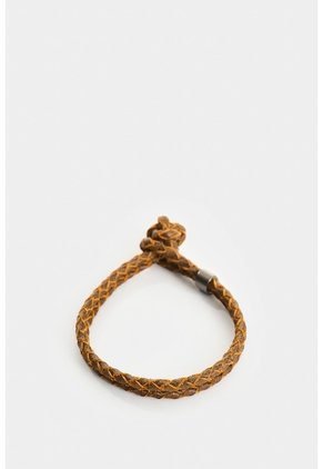 Manilla De Cuero Trenzado Para Hombre Tessa Manilla De Cuero Trenzado Para Hombre Tessa Miel VÉLEZ