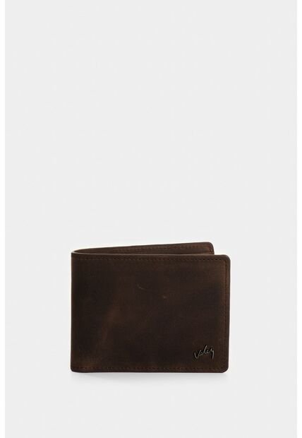 Billetera Terra De Cuero Para Hombre Interior Contraste Billetera Terra De Cuero Para Hombre Interior Contraste Cafe VÉLEZ