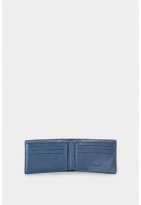 Billetera Draco De Cuero Para Hombre Mezcla De Texturas Billetera Draco De Cuero Para Hombre Mezcla De Texturas Azul Oscuro VÉLEZ