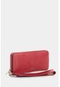 Billetera Porta Chequera De Cuero Para Mujer Arezzo Billetera Porta Chequera De Cuero Para Mujer Arezzo Rojo VÉLEZ de Vélez